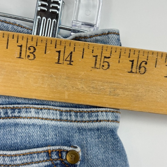 Pilcro Womens Size 28 Jeans High Rise Straight Leg Light Blue Wash Five Pocket - Picture 9 of 9